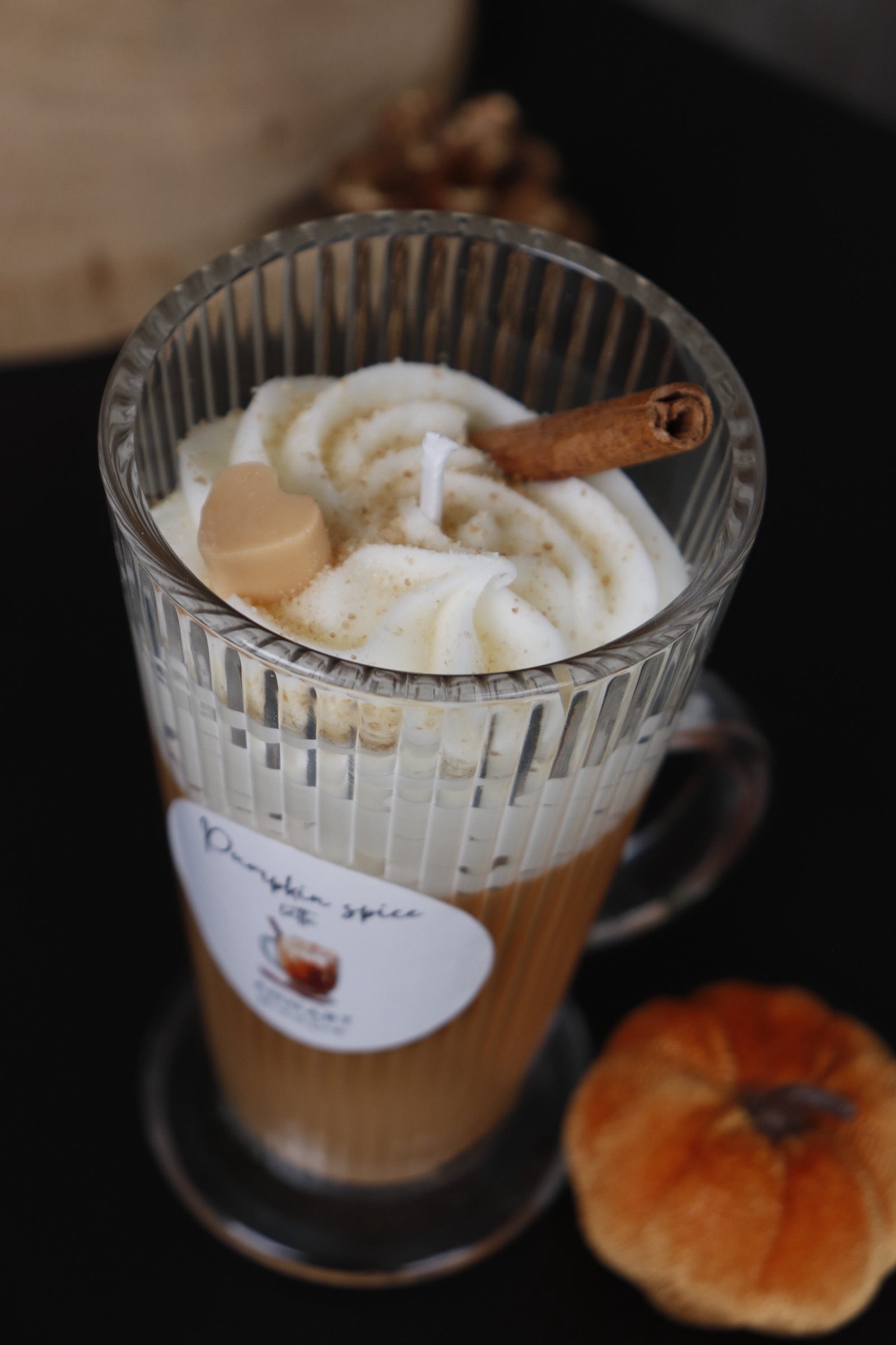 Pumpkin Spice Latte Kerze