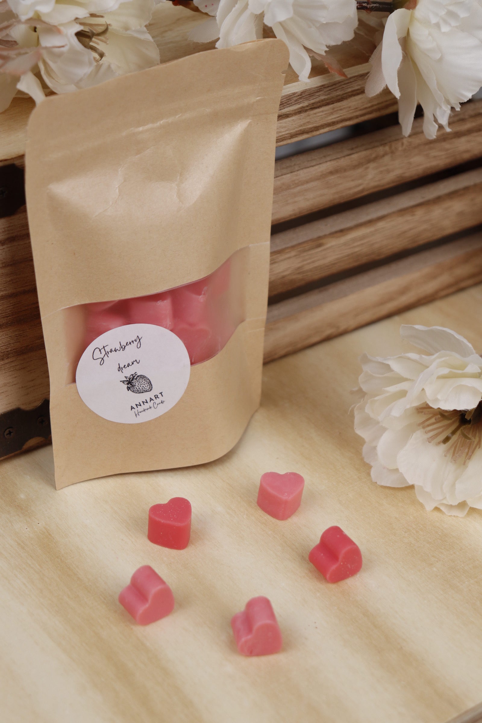 Mini Hearts Duftwachs