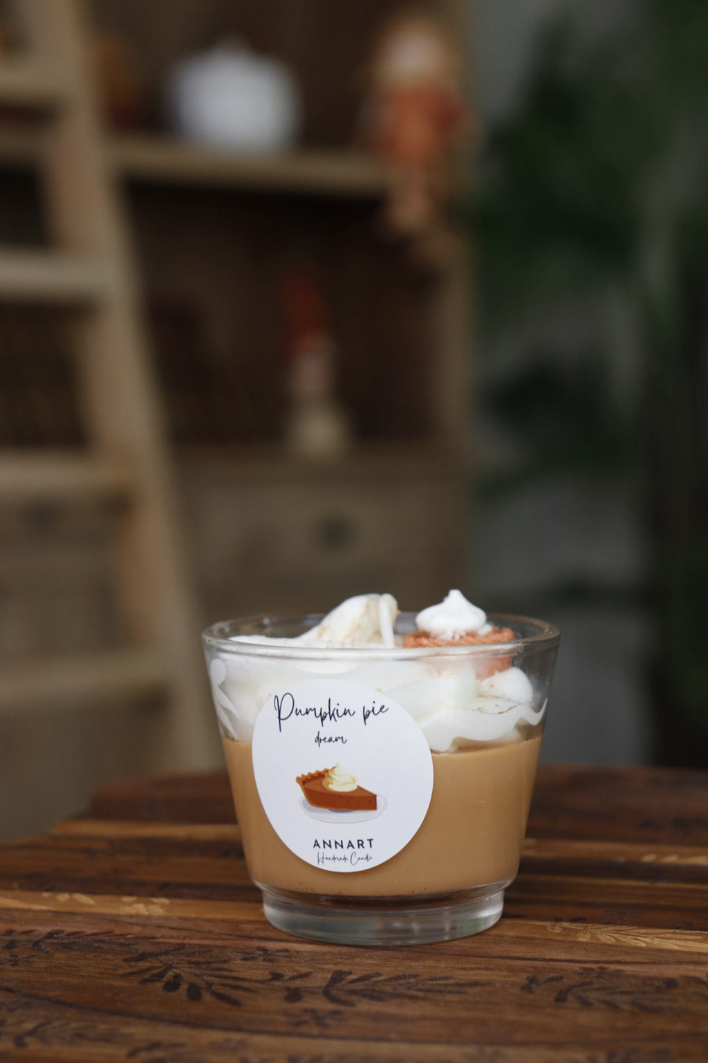 Mini Pumpkin Pie Kerze