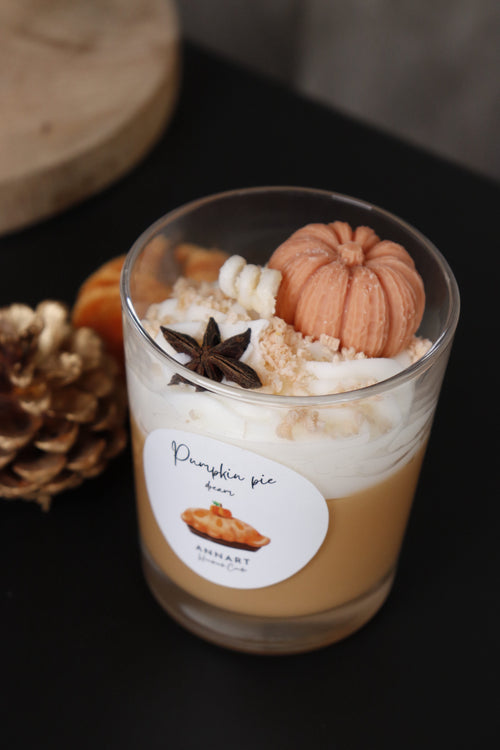 Pumpkin Pie Kerze