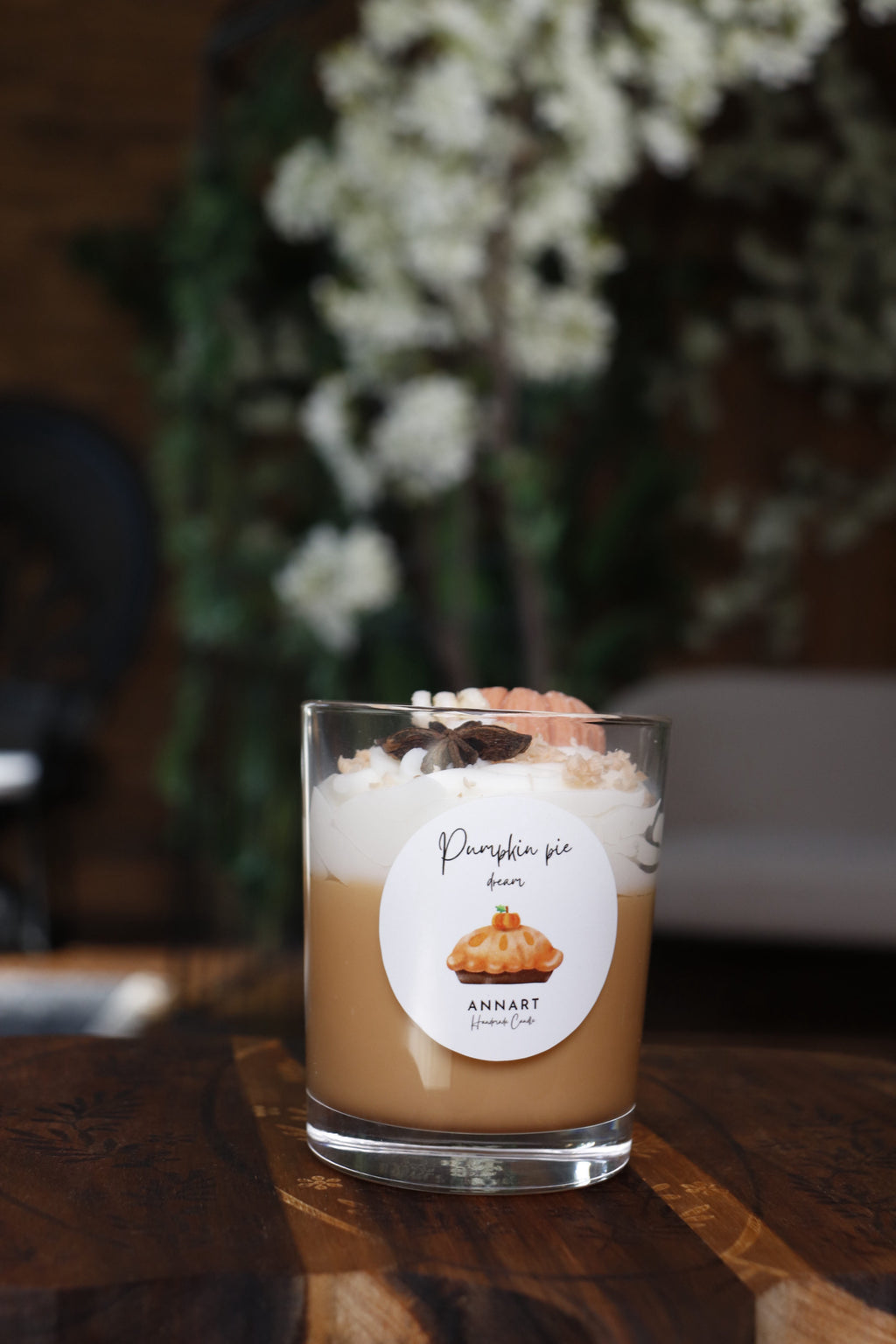 Pumpkin Pie Kerze