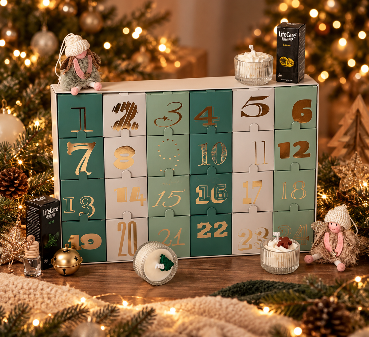 🎄 AnnartCandle Adventi Naptár – 24 napnyi illatos meglepetés ELŐRENDELÉS