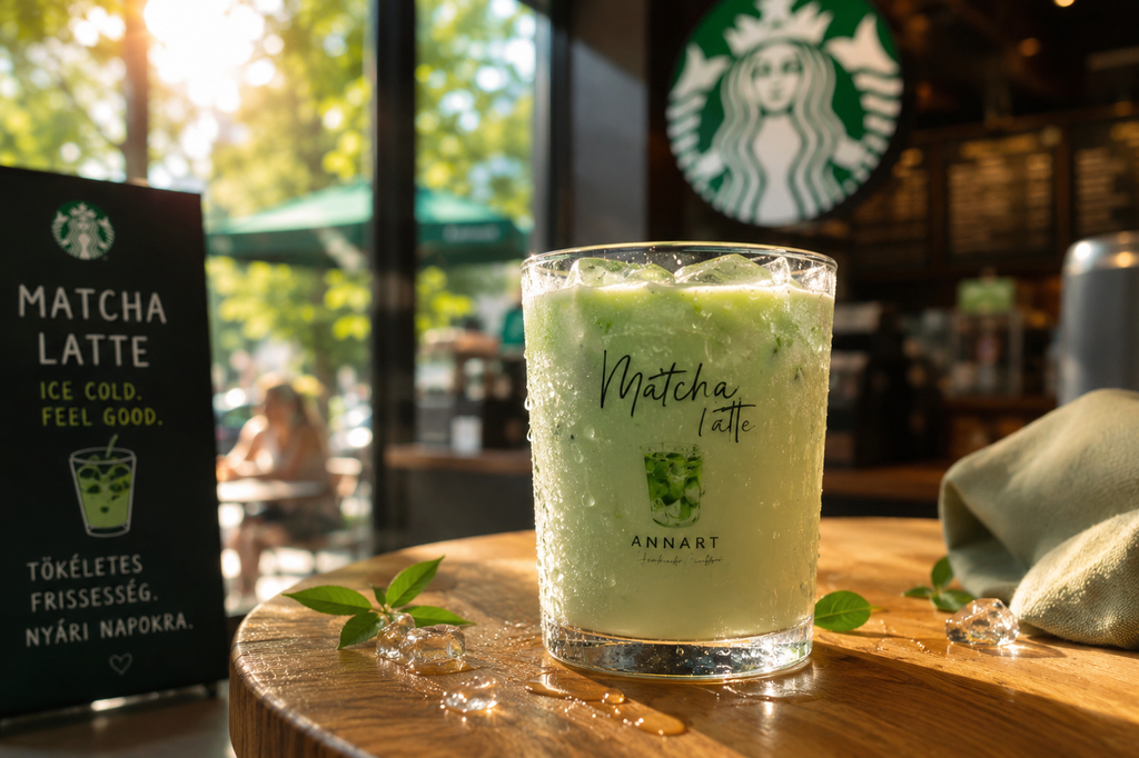 Matcha Latte Kerze